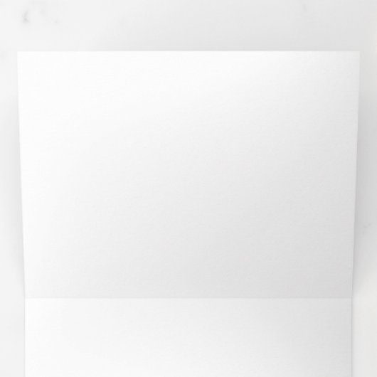 Gold Flower Butterfly met Black Orchid Drieluik Wenskaart (Binnenzijde eerst)