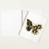 Gold Flower Butterfly met Black Orchid Planner (Display)