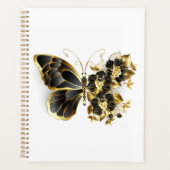 Gold Flower Butterfly met Black Orchid Planner (Voorkant)