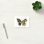 Gold Flower Butterfly met Black Orchid Post-it® Notes (Kantoor)