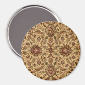 Gold Flowers Arabesque oriental tapastery Magneet (Voorkant / Achterkant)