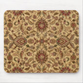 Gold Flowers Arabesque oriental tapastery Muismat (Voorkant)