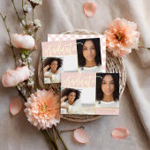 Gold Foil 2 Aankondiging van het Afstuderen op fot