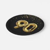 Gold Foil 90 ballonnen en Bord van Confetti Paper (Gekanteld)