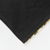 Gold Foil - Aangepaste Dream Big Blanket Fleece Deken (Hoek)