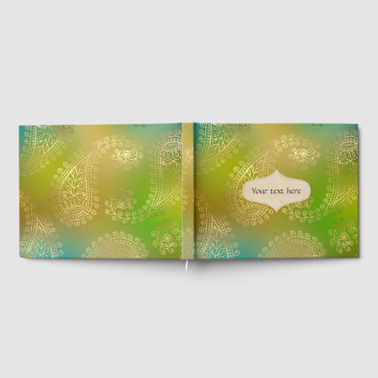 Gold Foil Arabian Gastenboek (Volledig)