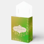 Gold Foil Arabian Nights Bedankdoosjes (Geopend)