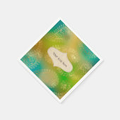 Gold Foil Arabian Servet (Hoek)