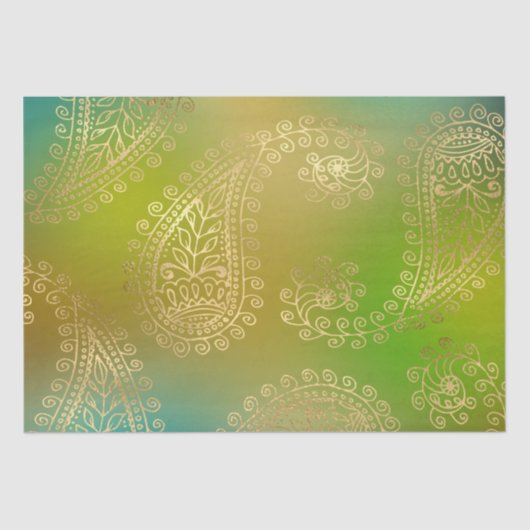 Gold Foil Arabian Tissuepapier (Voorkant)