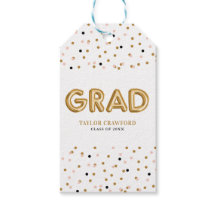 Gold Foil ballon | AFSTUDEREN CONFETTI STIPPEN