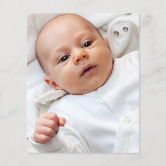 Gold Foil ballon en Confetti 1e verjaardag Foto Flyer (Achterkant)