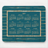 Gold Foil Benzine Jaarlijkse Muismatten 2017 (Voorkant)