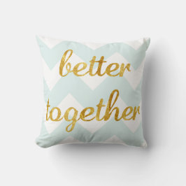 Gold Foil Beter bij elkaar Kussen