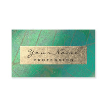 Gold Foil Botanical Brown Couch Therapist Green