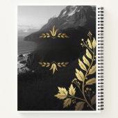 Gold Foil Botanisch Notitieboek (Achterkant)