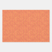 Gold Foil Brackets met lichtgekleurde achtergrond Inpakpapier Vel (Voorkant 2)