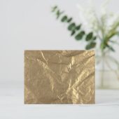 Gold Foil Briefkaart (Staand voorkant)