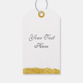 Gold Foil Cadeaulabel (Achterkant)