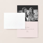 Gold Foil Confetti Stippen De beste zuster op zond Folie Kaarten (Display)