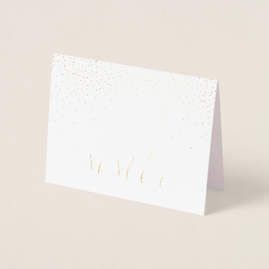 Gold Foil Confetti Stippen De beste zuster op zond Folie Kaarten (Voorkant)