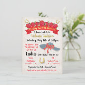 Gold Foil Derby Bridal Shower-uitvindingen Kaart (Staand voorkant)