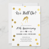 Gold Foil die we nog steeds doen | 20e Jubileum vo Kaart (Voorkant)