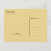 Gold Foil-effect Geometrische stijl Opslaan datum Aankondigingskaart (Achterkant)