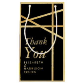 Gold Foil-effect Geometrische stijlbinding Klein Cadeauzakje (Voorkant)