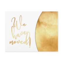 Gold Foil Effect, "We hebben bewogen" Aankondiging
