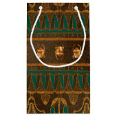 Gold Foil Egyptian Thmed Party Klein Cadeauzakje (Achterkant)