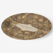 Gold Foil Egyptian Thmed Party Papieren Bordje (Gekanteld)