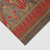 Gold Foil Egyptian Thmed Party Tissuepapier (Detail)