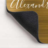 Gold Foil Elegant Modern Luxury Muismat (Hoek)