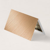 Gold Foil en Script Photo Save the Date Card Visitekaartje (Achterkant)