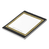 Gold Foil en zwart, speciaal Notitieblok 5,5 inch  (Linkerzijde)