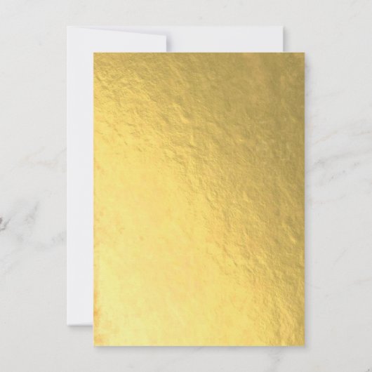 Gold Foil Floral Mexican Fiesta Baby shower Kaart (Achterkant)