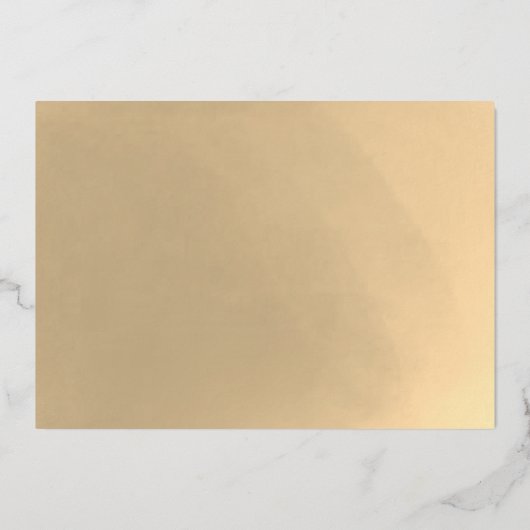 Gold Foil Foto PhD Afstuderen Hartelijk dank Folie Uitnodiging (Achterkant)