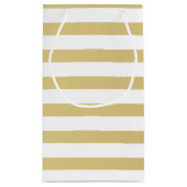 Gold Foil Glossy Gift Bag Klein Cadeauzakje (Achterkant)