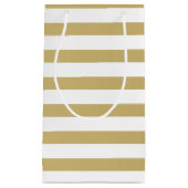 Gold Foil Glossy Gift Bag Klein Cadeauzakje (Voorkant)