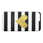 Gold Foil Heart Case-Mate iPhone Case (Achterkant (Horizontaal))