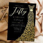 Gold Foil Heart Dress 50th Birthday Party Golden Folie Uitnodiging<br><div class="desc">Gold Foil Heart Dress 50th Birthday Party Golden Folie Invitation 50 & Fabulous Bekijk andere uitnodigingen in onze niche en nestwinkel</div>