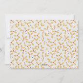 Gold Foil Holly Merry gevarieerd kerstfoto Feestdagenkaart (Achterkant)