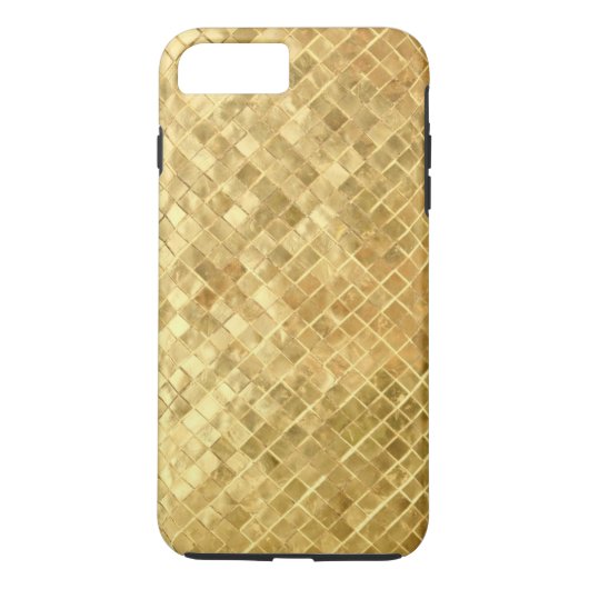 Gold Foil iPhone 7 Plus Hoesje (Achterkant)