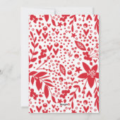 Gold Foil is een geweldige kerstfoto Feestdagenkaart (Achterkant)