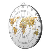 Gold Foil-kaart Dartbord (Voorkant Rechts)