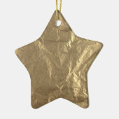 Gold Foil Keramisch Ornament (Links)