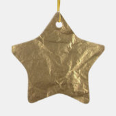 Gold Foil Keramisch Ornament (Achterkant)