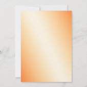 Gold Foil kerstballen Kaart (Achterkant)