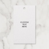 Gold foil kerstcadeaulabels met modern design cadeaulabels (Achterkant)