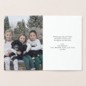 Gold Foil Kersti Icons Holiday Greeting Kaart (Binnen)